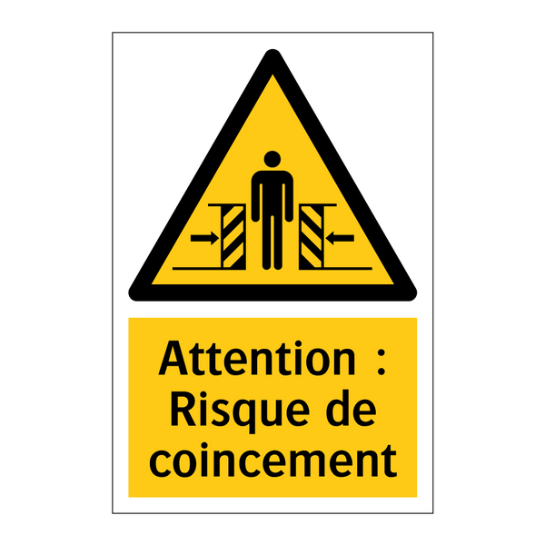 Attention : Risque de coincement