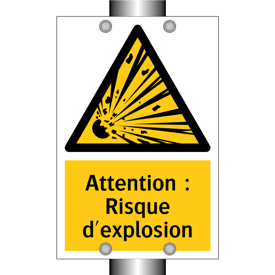 Attention : Risque d'explosion