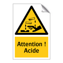 Attention ! Acide