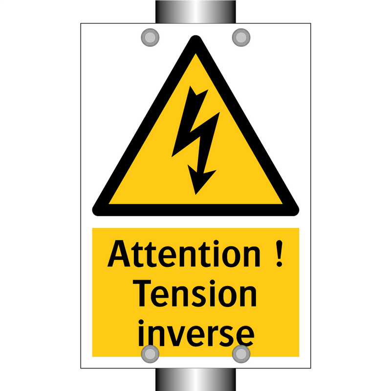 Attention ! Tension inverse