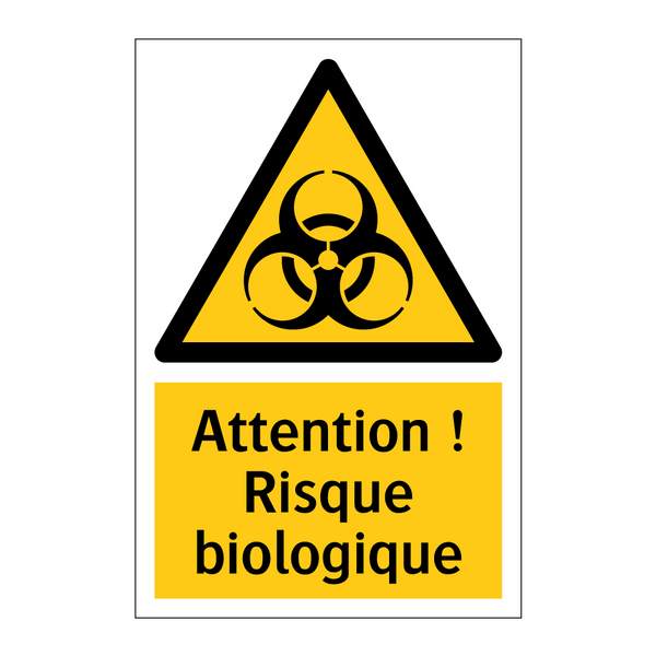 Attention ! Risque biologique