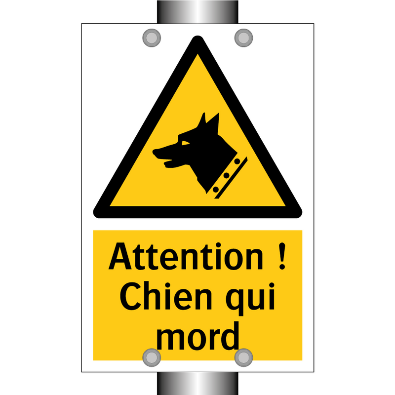 Attention ! Chien qui mord