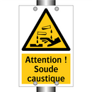 Attention ! Soude caustique