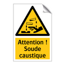 Attention ! Soude caustique