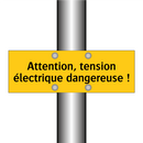 Attention, tension électrique dangereuse !