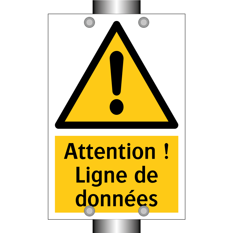 Attention ! Ligne de données