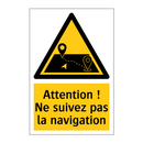 Attention ! Ne suivez pas la navigation