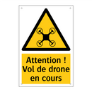 Attention ! Vol de drone en cours