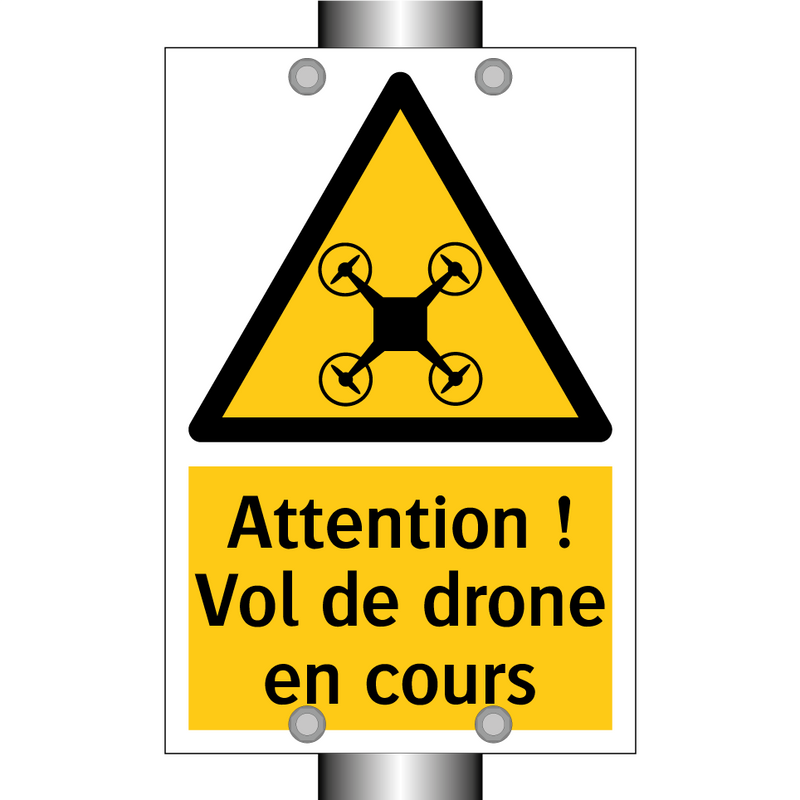 Attention ! Vol de drone en cours