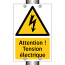 Attention ! Tension électrique
