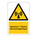 Attention ! Champ électromagnétique