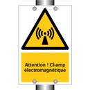 Attention ! Champ électromagnétique