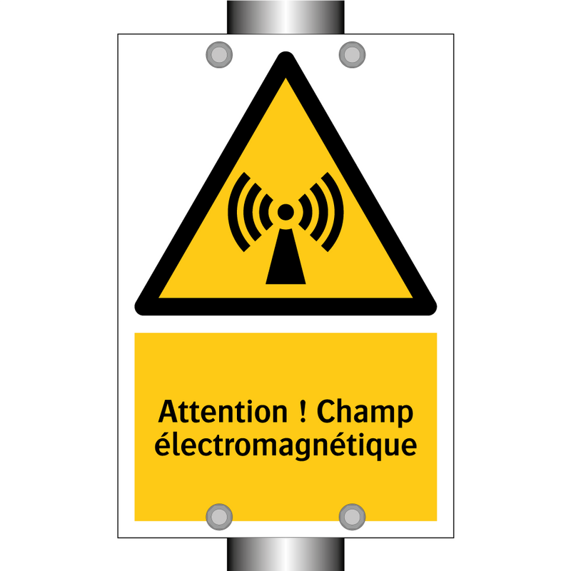 Attention ! Champ électromagnétique