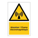 Attention ! Champ électromagnétique