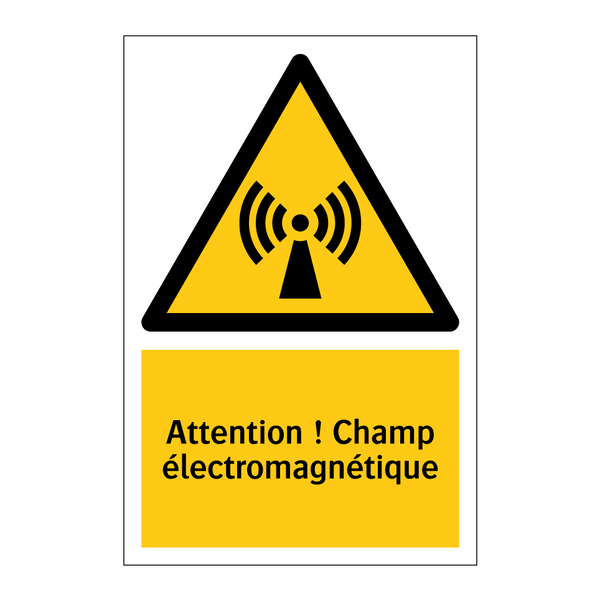 Attention ! Champ électromagnétique