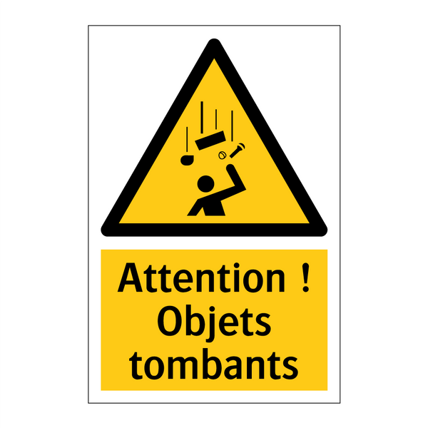 Attention ! Objets tombants