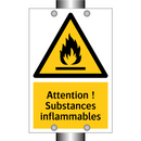 Attention ! Substances inflammables
