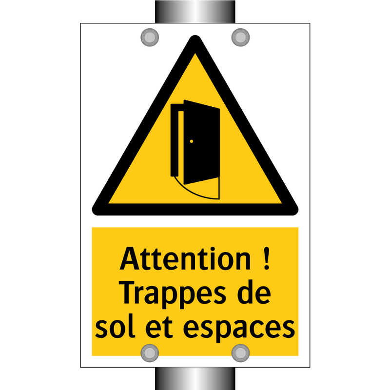Attention ! Trappes de sol et espaces