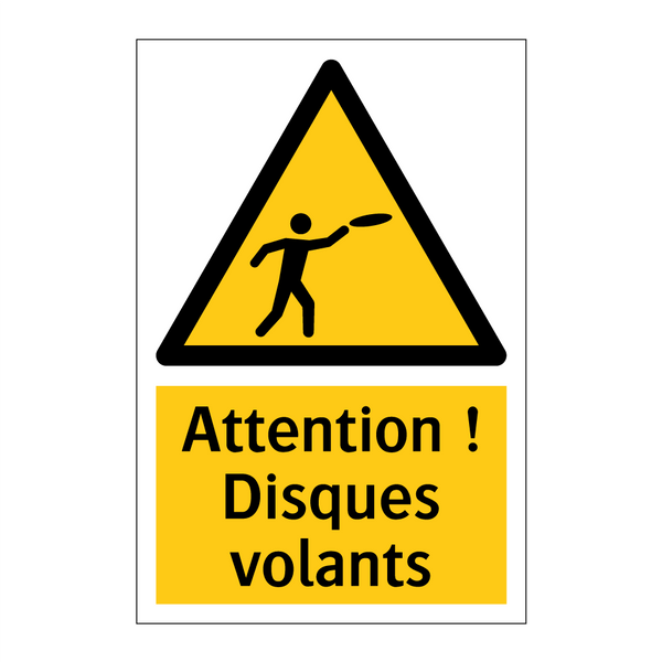 Attention ! Disques volants