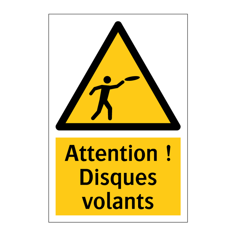 Attention ! Disques volants
