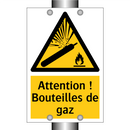Attention ! Bouteilles de gaz