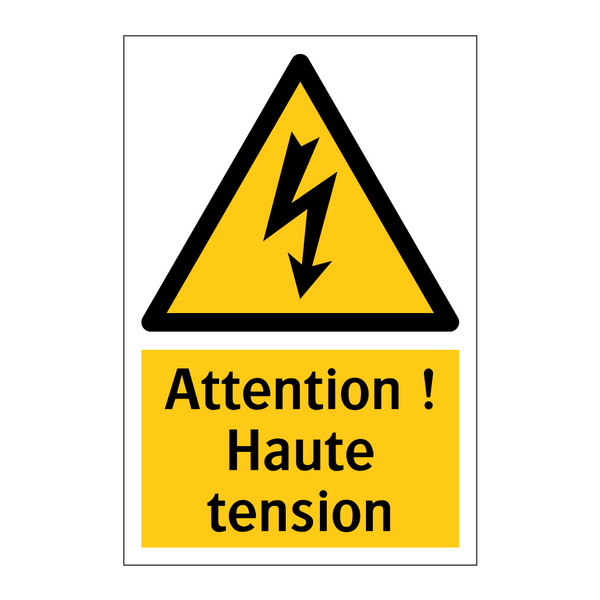 Attention ! Haute tension