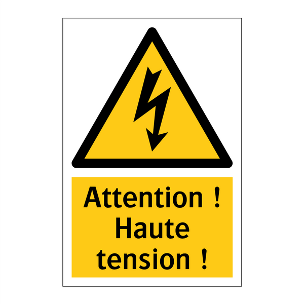 Attention ! Haute tension !
