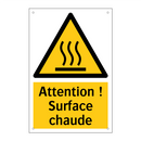 Attention ! Surface chaude