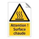 Attention ! Surface chaude