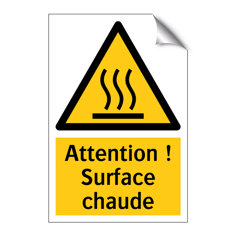 Attention ! Surface chaude