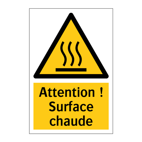 Attention ! Surface chaude