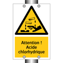 Attention ! Acide chlorhydrique