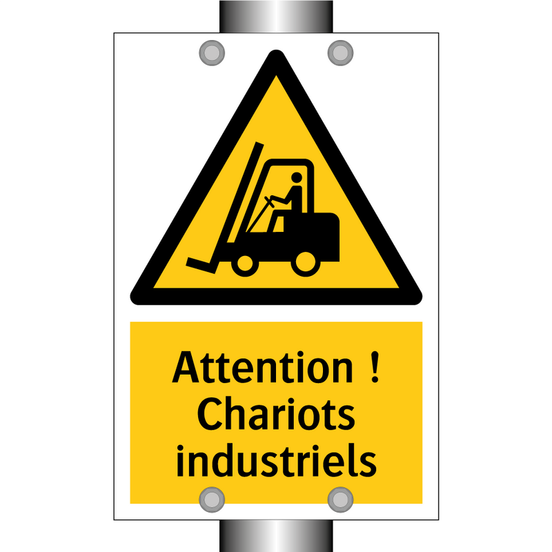 Attention ! Chariots industriels