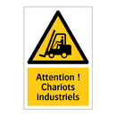 Attention ! Chariots industriels