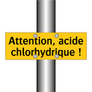 Attention, acide chlorhydrique !