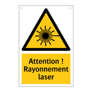 Attention ! Rayonnement laser