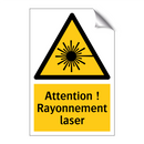 Attention ! Rayonnement laser