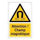 Attention ! Champ magnétique