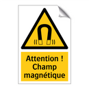 Attention ! Champ magnétique