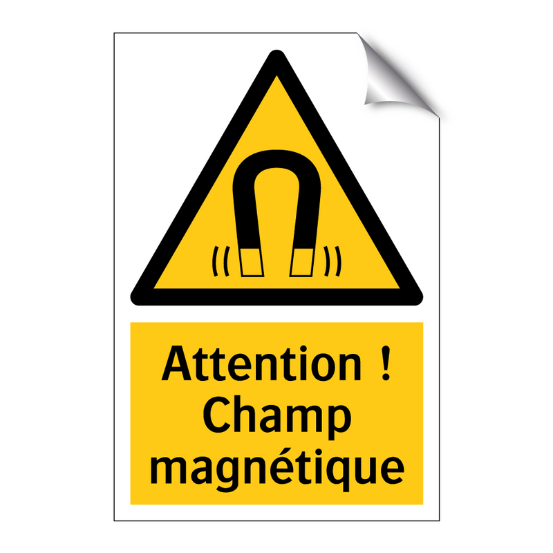 Attention ! Champ magnétique