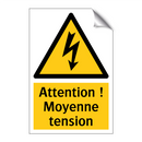 Attention ! Moyenne tension