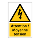 Attention ! Moyenne tension
