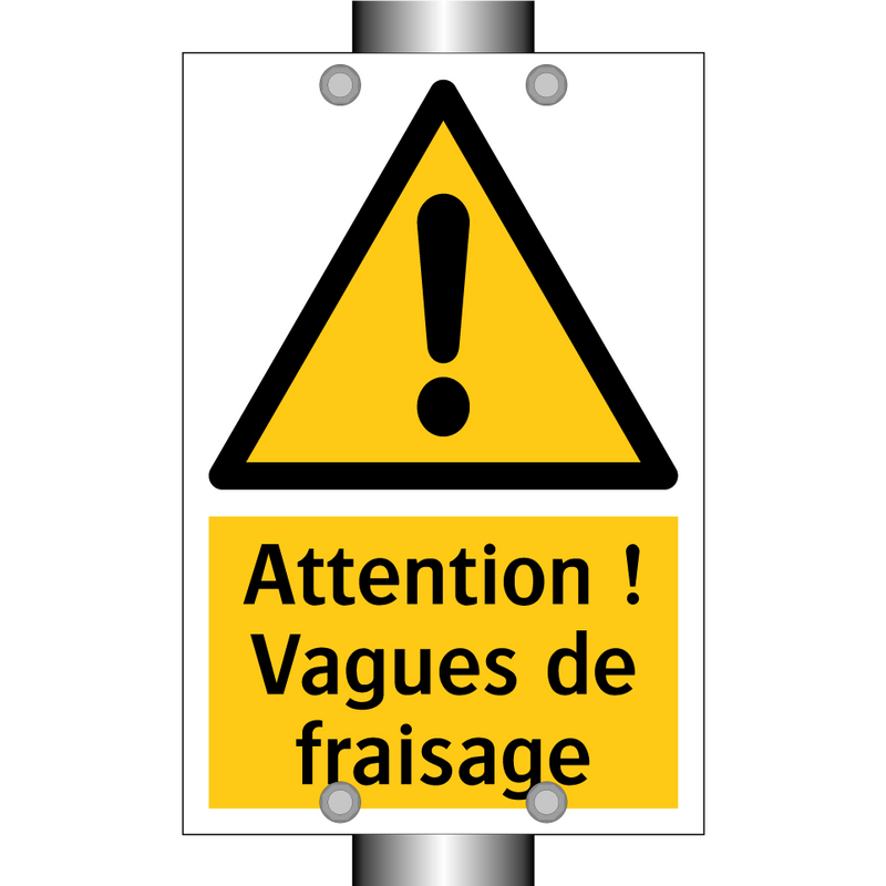 Attention ! Vagues de fraisage