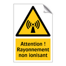 Attention ! Rayonnement non ionisant