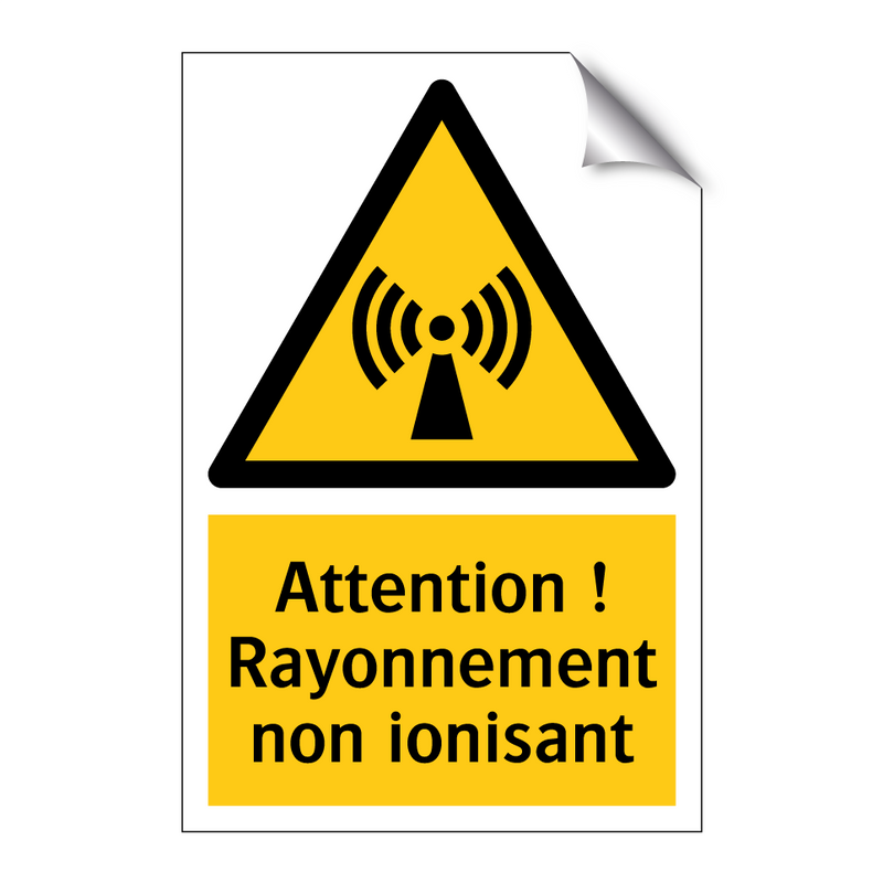 Attention ! Rayonnement non ionisant