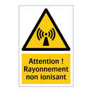 Attention ! Rayonnement non ionisant