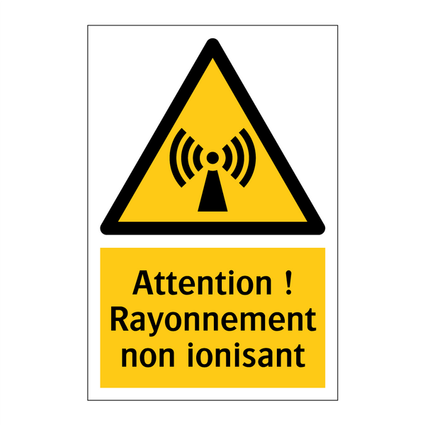 Attention ! Rayonnement non ionisant
