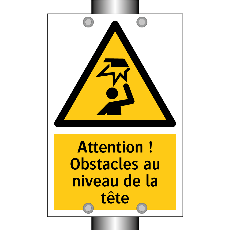 Attention ! Obstacles au niveau de la tête
