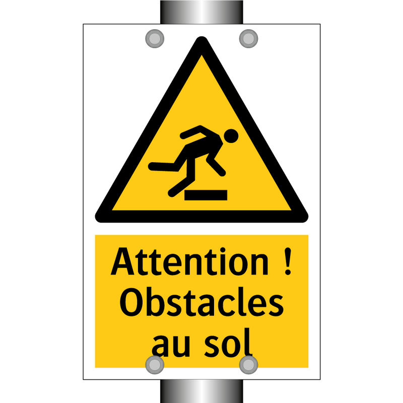 Attention ! Obstacles au sol