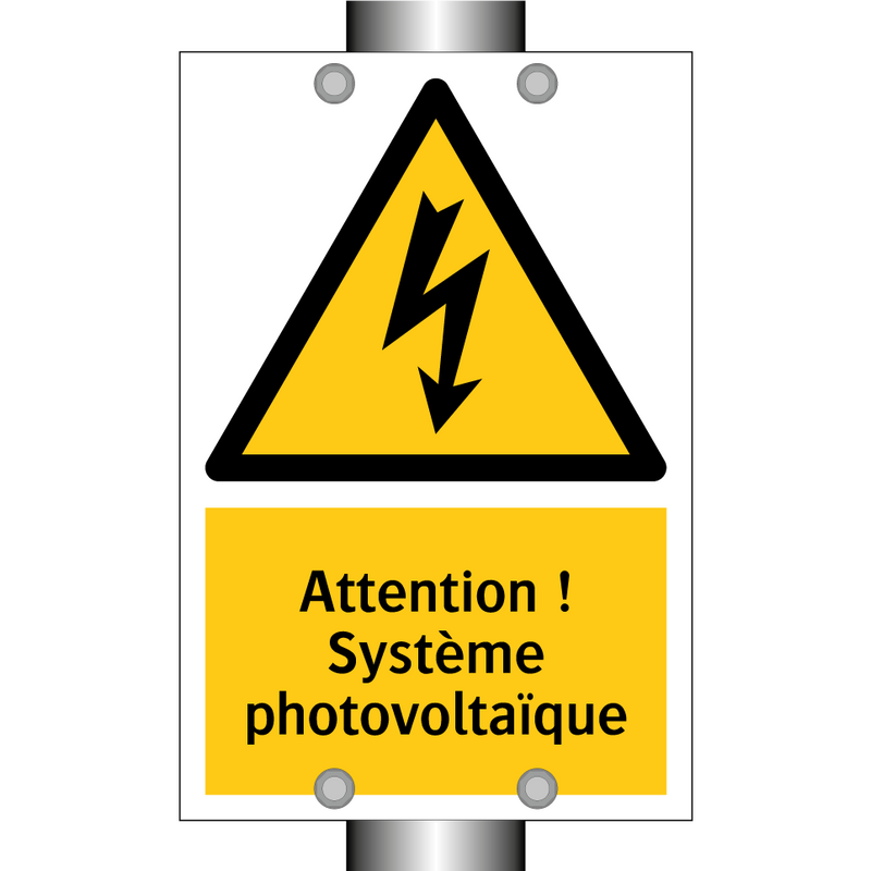 Attention ! Système photovoltaïque